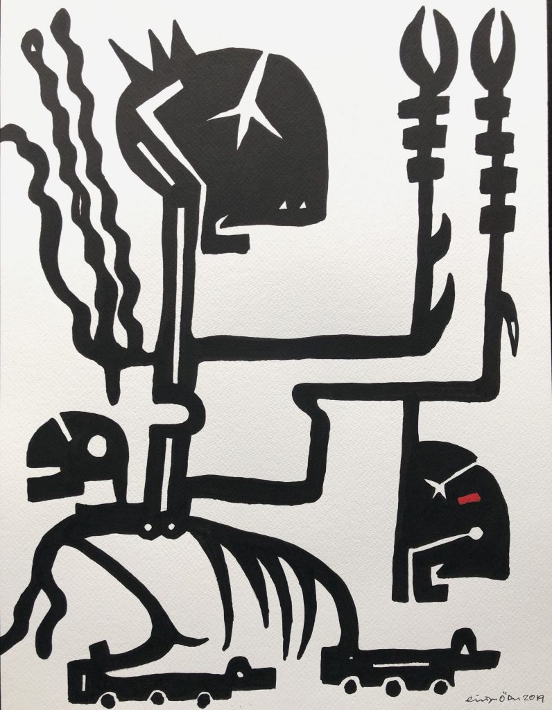 einar örn art