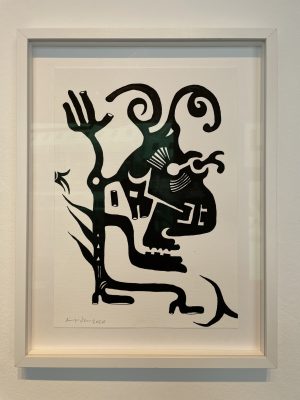 ég veifaði þeim bara áfram // I waved them on